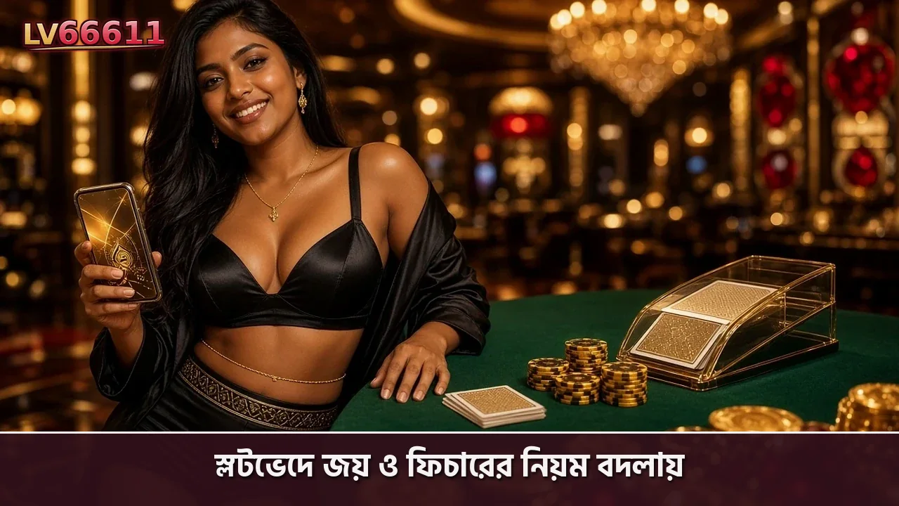স্লটভেদে জয় ও ফিচারের নিয়ম বদলায়